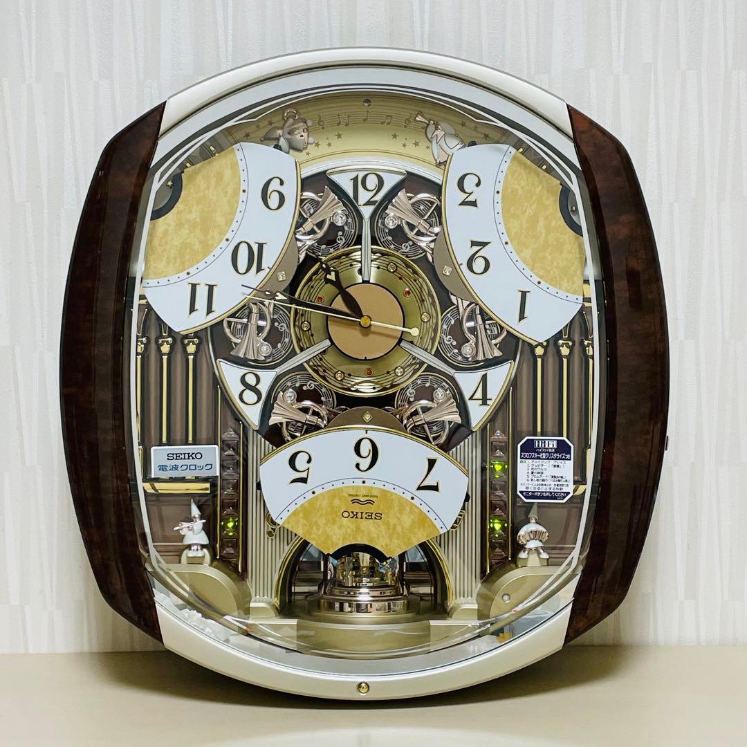 美品 SEIKO セイコー からくり時計 掛け時計 RE564H 大型