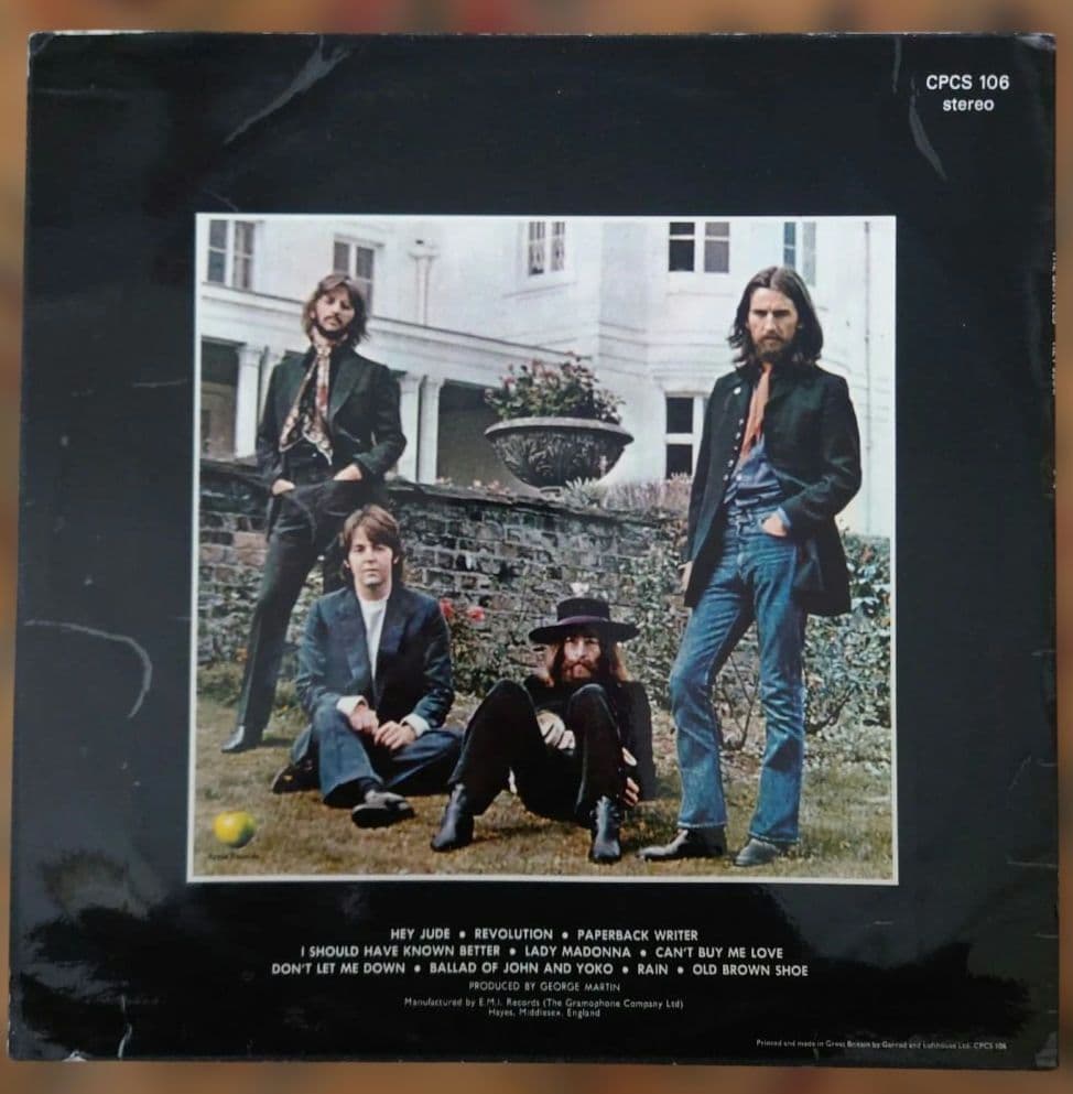 UK輸出盤The Beatles Hey Jude