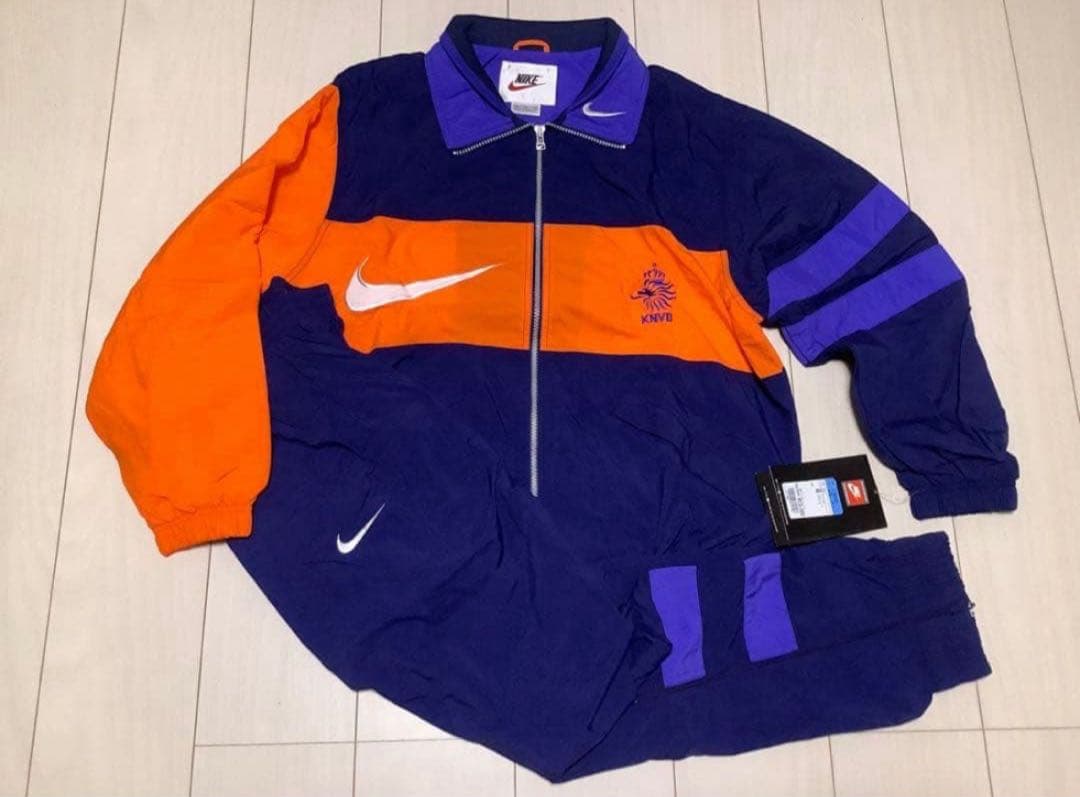 ナイキ　オランダ代表　セットアップ　上下セット　タグ付　未使用品　90s