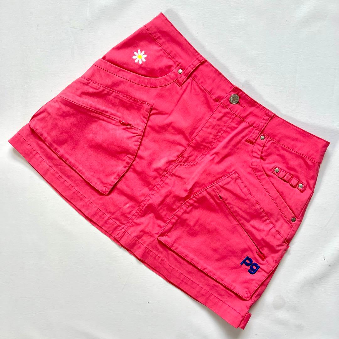 Pearlygates パーリーゲイツ　セットアップ　ピンク　ゴルフ　レディース