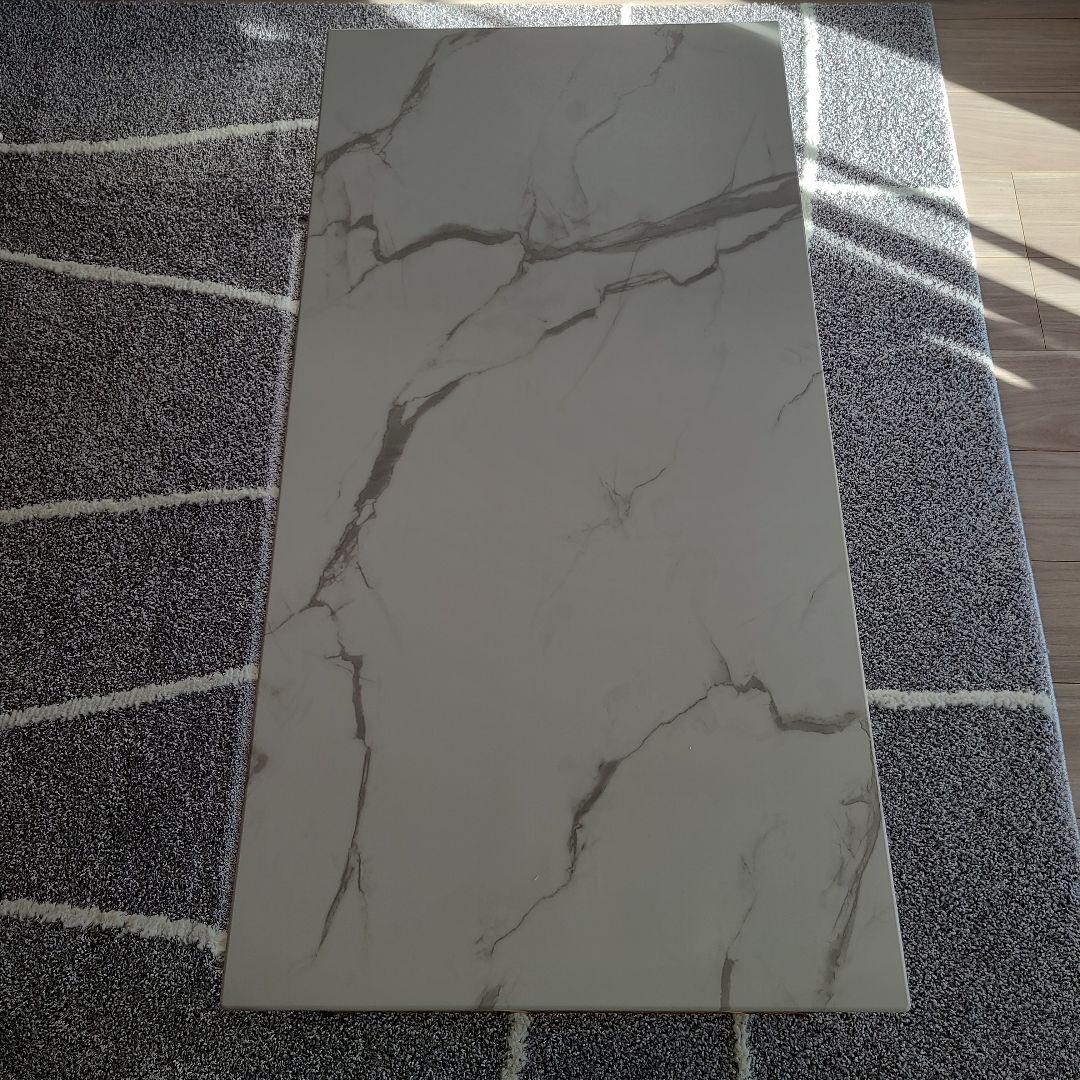 大理石風リビングテーブル 100cm