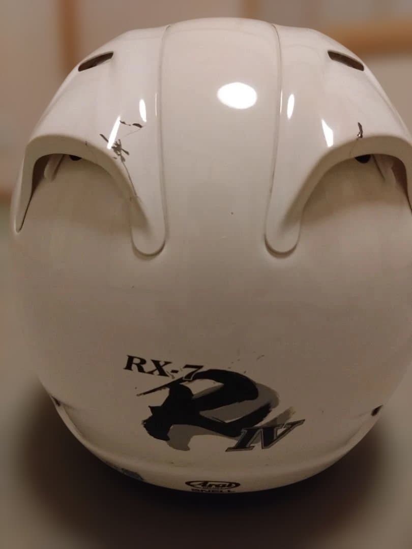 AraiRX7RR4 フルフェイスヘルメット ホワイト　クリアシールド付き