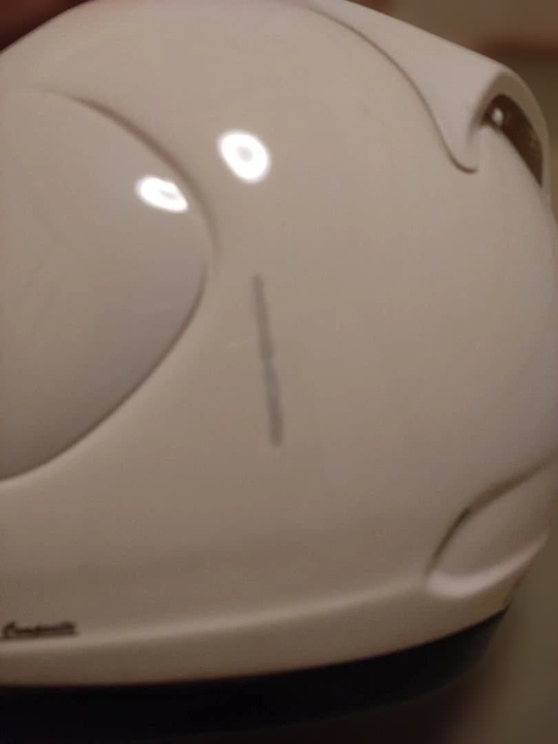 AraiRX7RR4 フルフェイスヘルメット ホワイト　クリアシールド付き