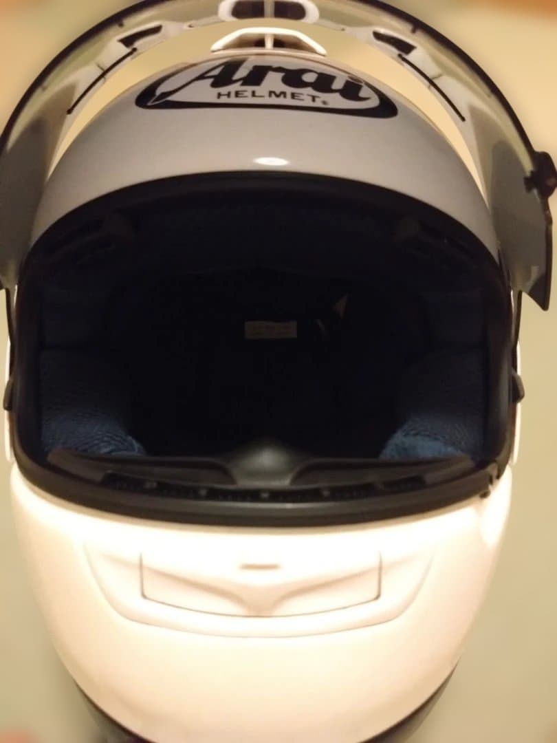 AraiRX7RR4 フルフェイスヘルメット ホワイト　クリアシールド付き