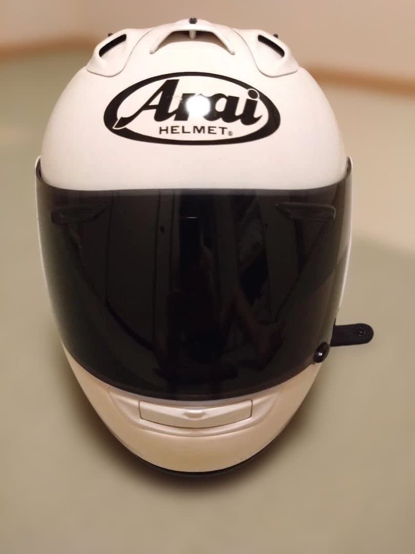AraiRX7RR4 フルフェイスヘルメット ホワイト　クリアシールド付き