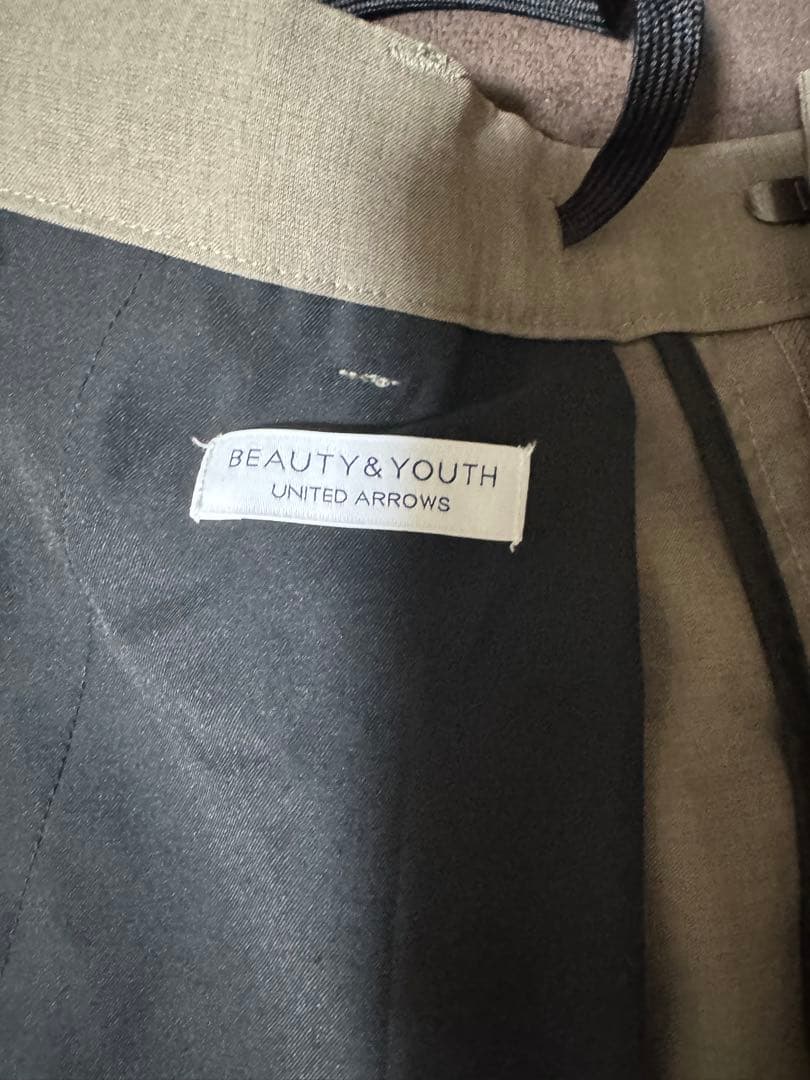 BEAUTY&YOUTH UNITED ARROWS セットアップ ベージュ