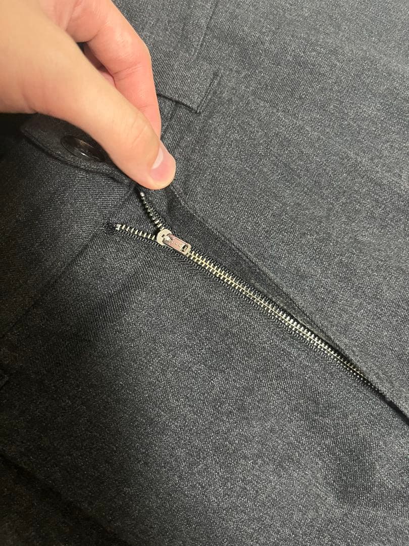 マーガレットハウエル チャコールグレー スラックス