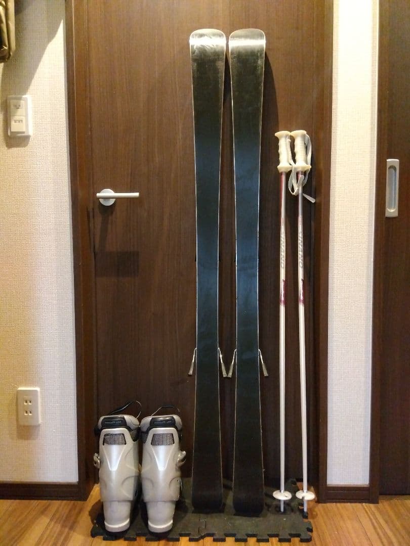 KASTLE/学生・レディース用/スキーセット/メンテ・WAX済み✔