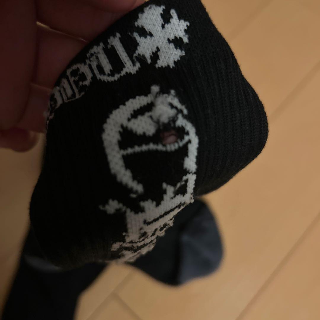 【正規品】CHROME HEARTS クロムハーツ 靴下　ホワイトMサイズ