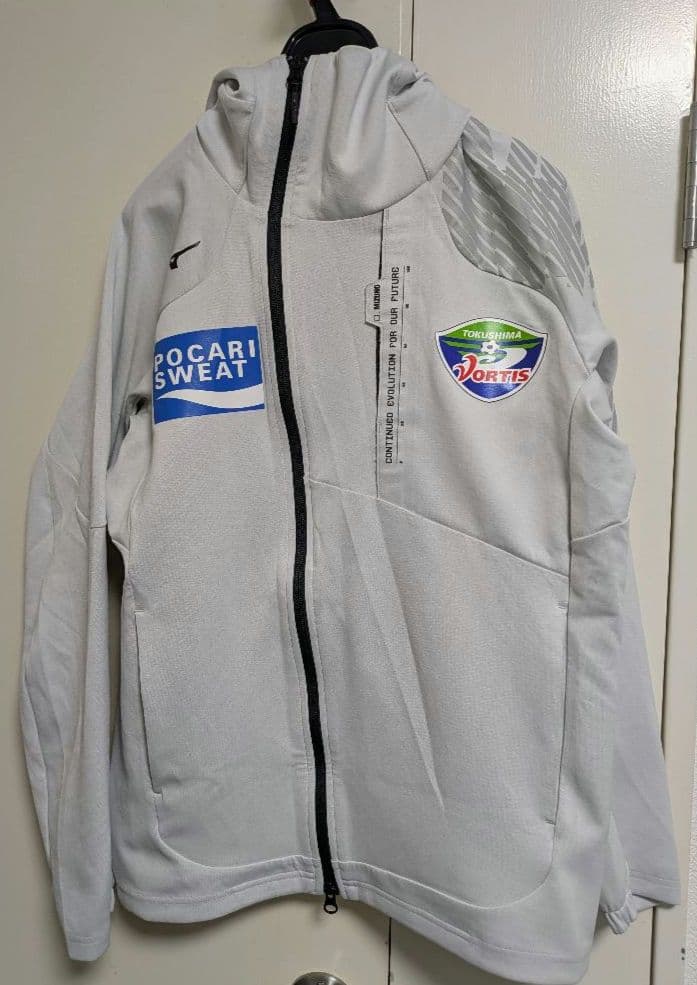 【超希少・選手支給】徳島ヴォルティス アンセムジャケット フルジップ Mサイズ