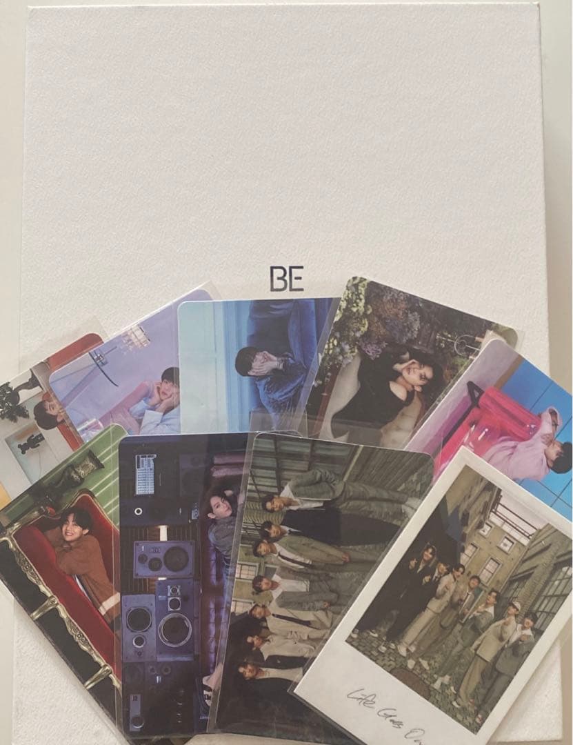 BTS BE アルバム＋トレカ9枚セット.マスクケース付