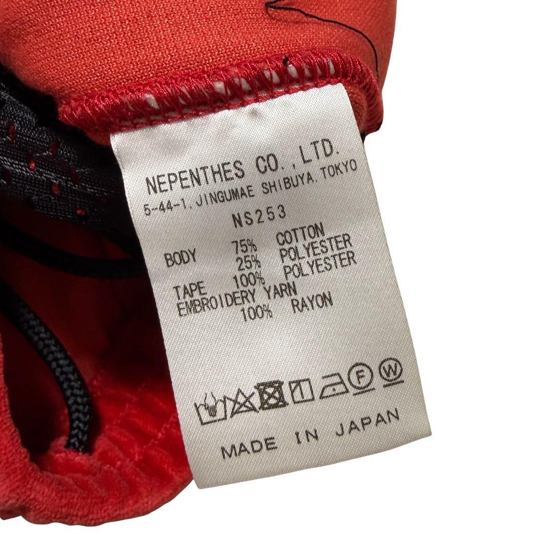 Needles ベロア トラックパンツ レッド M センターシーム