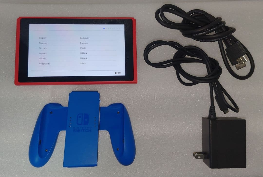 Nintendo Switch マリオブルー 本体