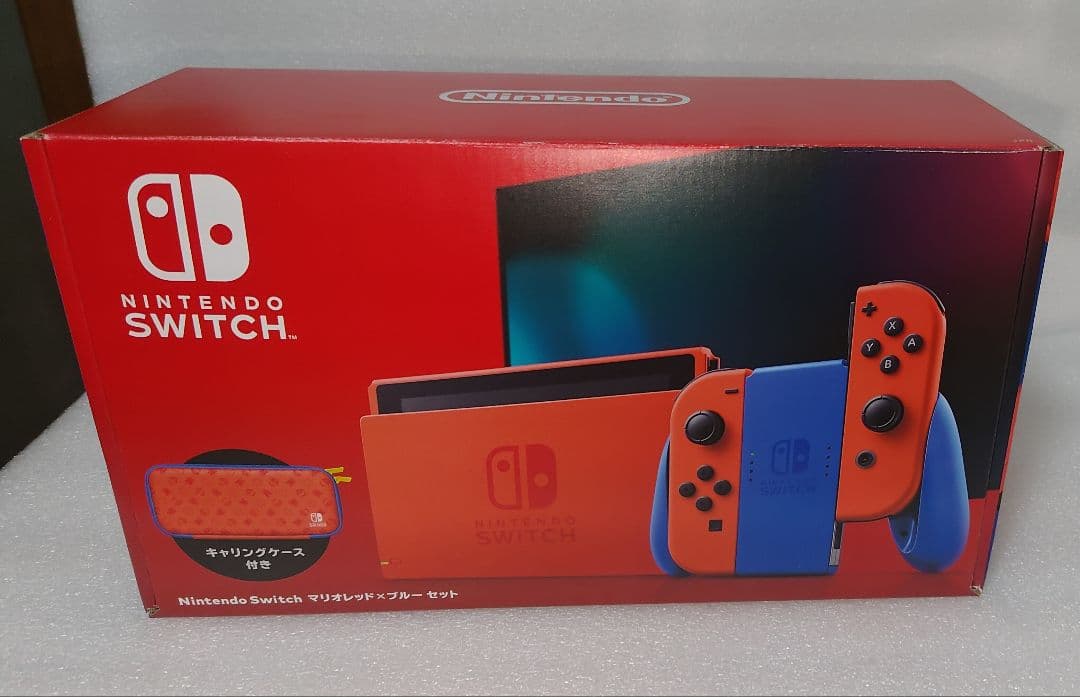 Nintendo Switch マリオブルー 本体