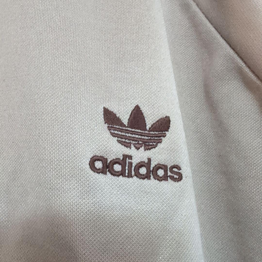 80s adidas デサント製 アディダス トラックジャケット ブラウン