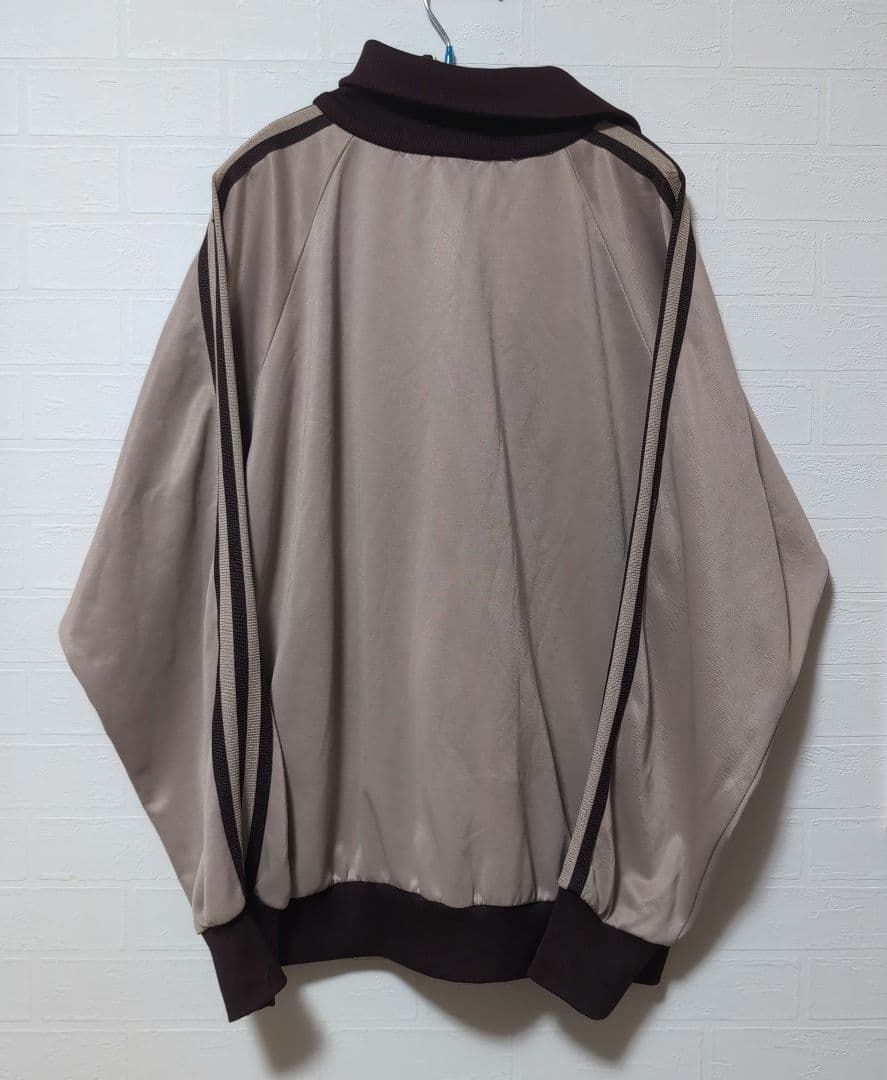 80s adidas デサント製 アディダス トラックジャケット ブラウン