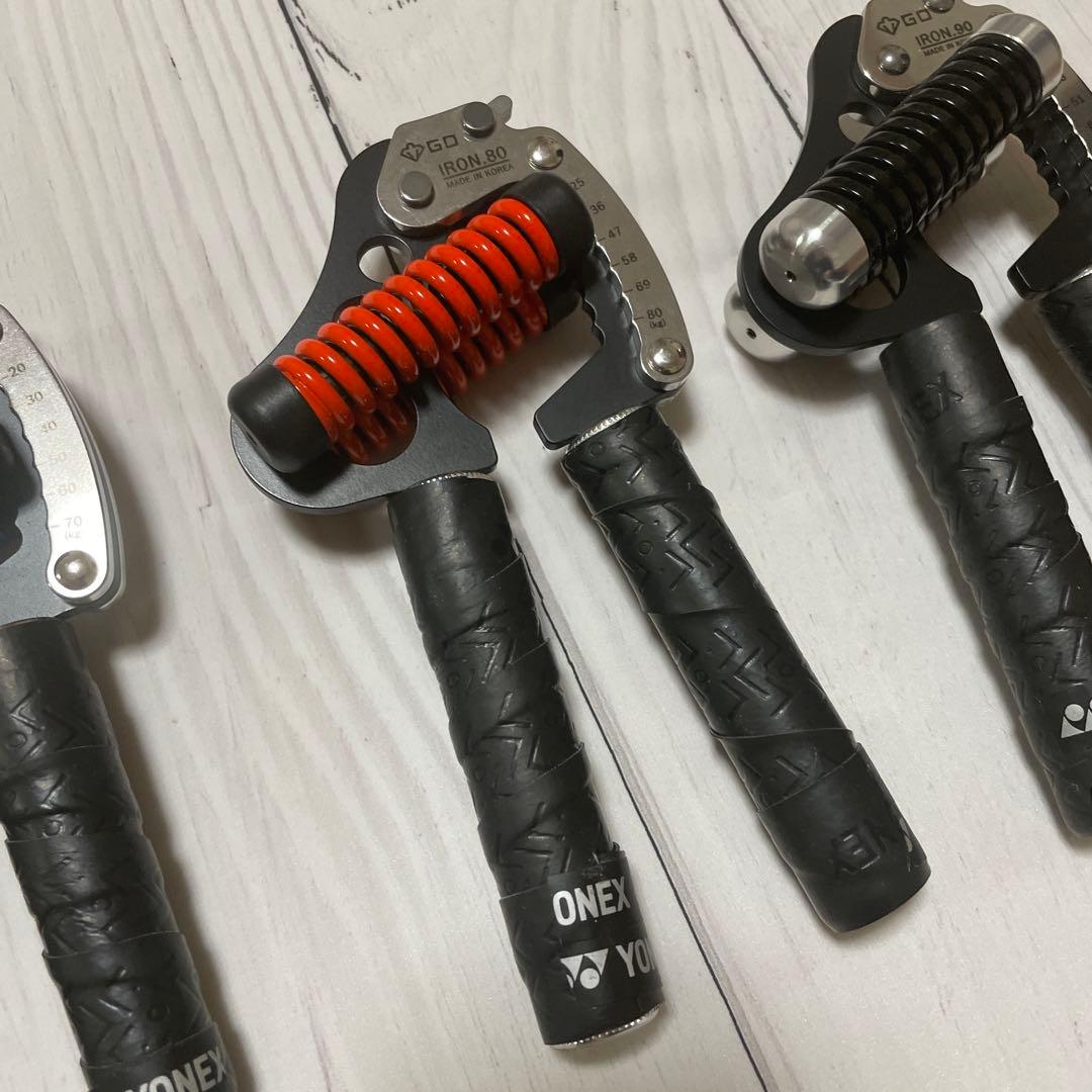 【美品セット】GD IRON GRIP 70 80 90 ハンドグリップ