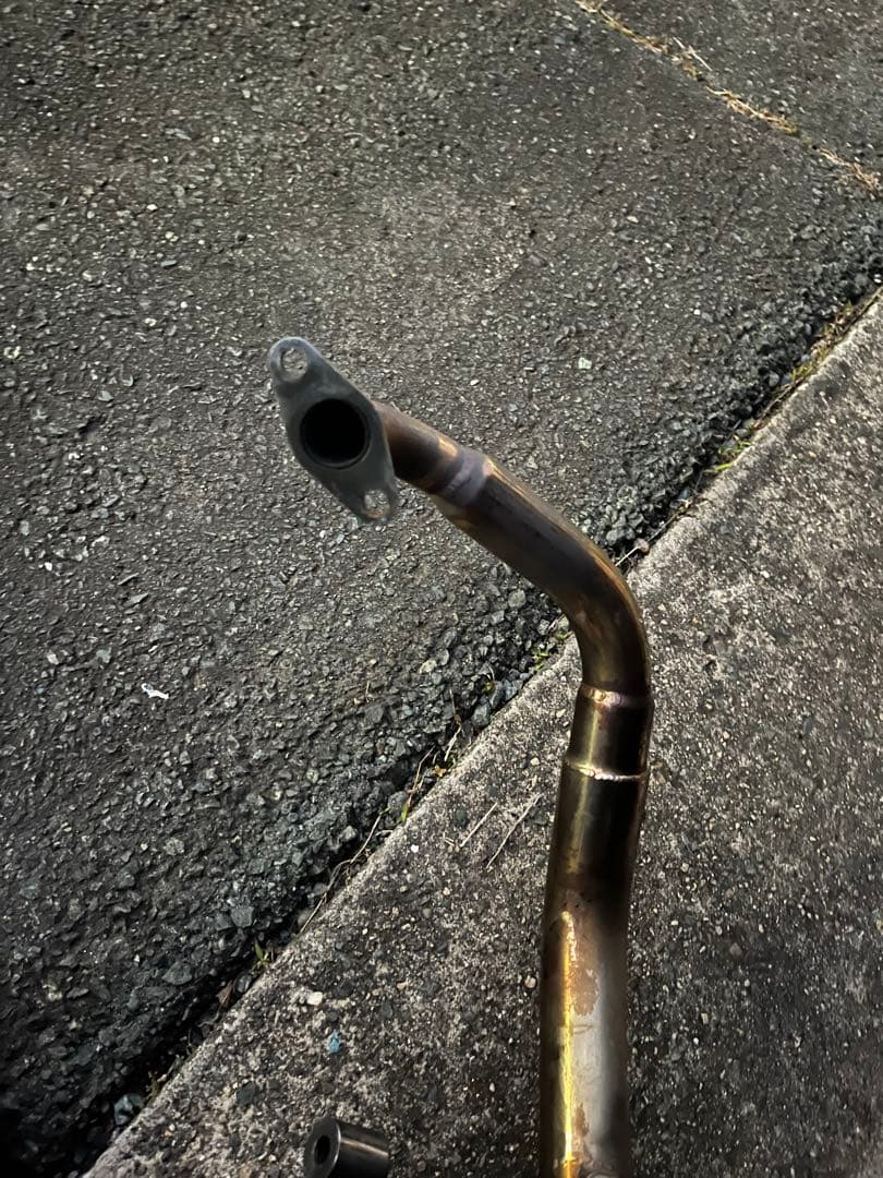 12/16まで割引価格　アドレスv125 リアライズマフラー　ステンレス マフラ