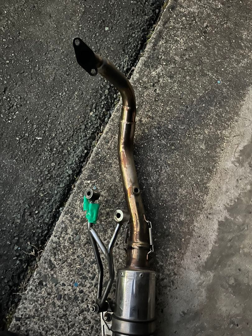 12/16まで割引価格　アドレスv125 リアライズマフラー　ステンレス マフラ