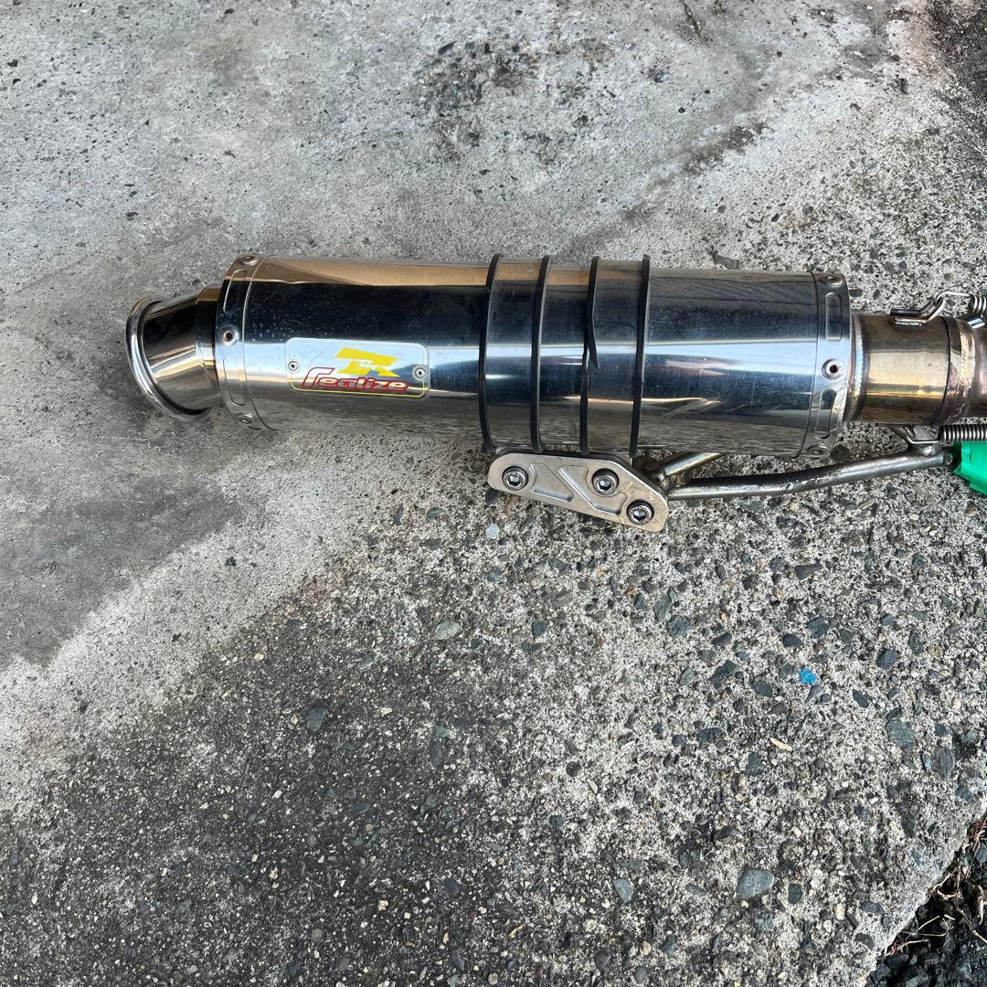 12/16まで割引価格　アドレスv125 リアライズマフラー　ステンレス マフラ