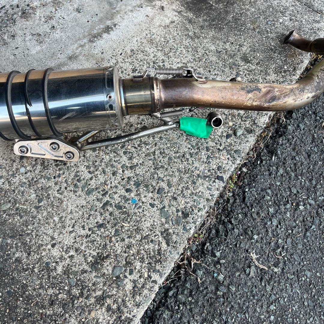 12/16まで割引価格　アドレスv125 リアライズマフラー　ステンレス マフラ