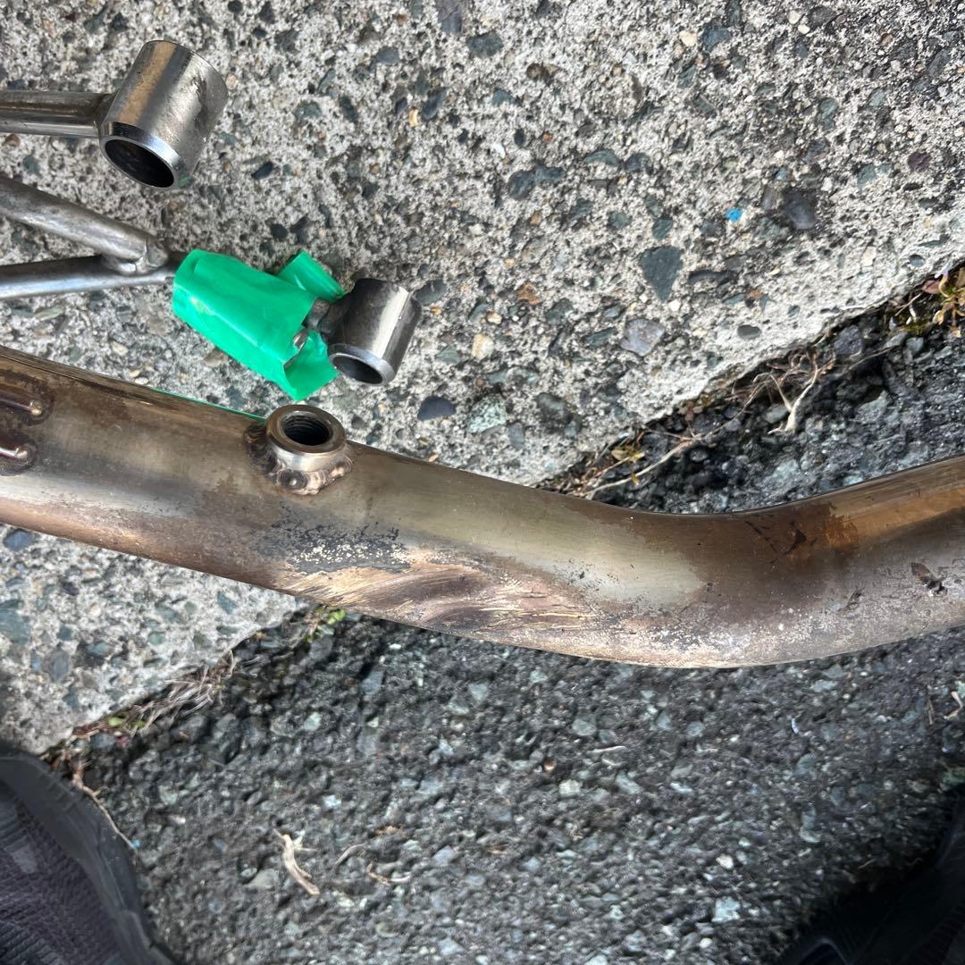 12/16まで割引価格　アドレスv125 リアライズマフラー　ステンレス マフラ