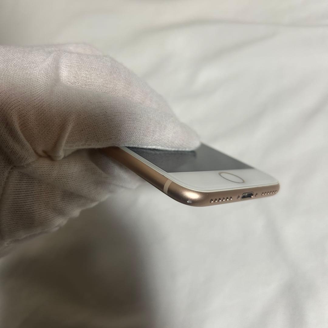 【美品】iPhone 8 ゴールド×ホワイト 64GB SIMフリー　初期化済み