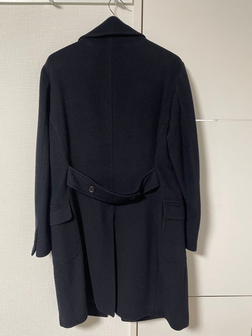 TOMORROWLAND COLOMBO ネイビー ダブルブレストコート