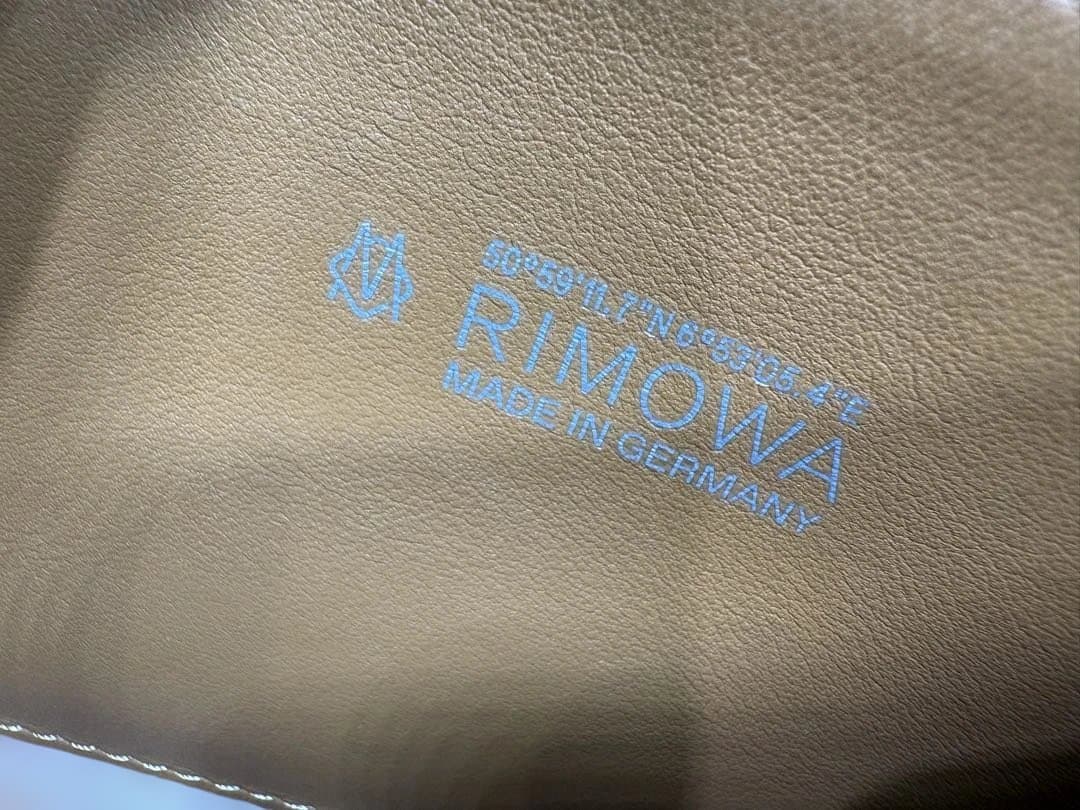 RIMOWA パーソナル アルミニウム クロスボディバッグ リモワ