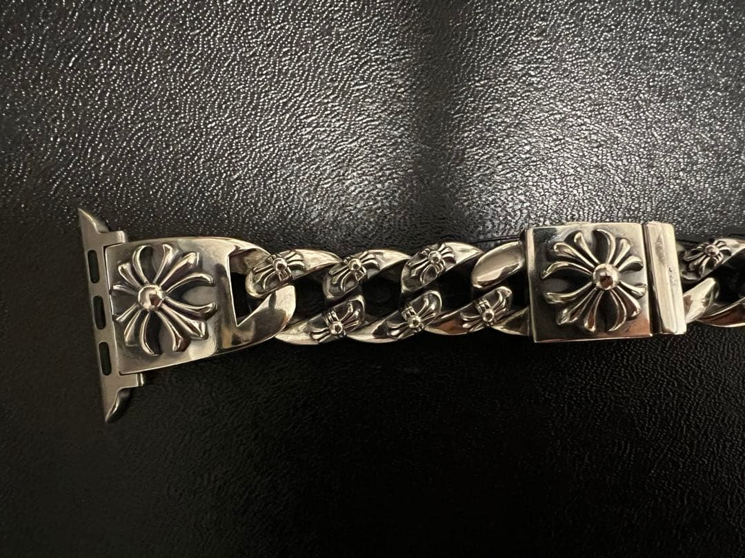 Apple Watch シルバー925 ウォッチブレス　45mm対応