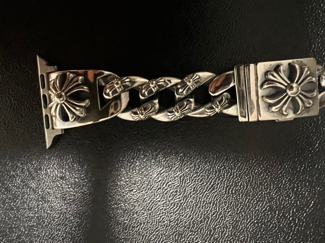 Apple Watch シルバー925 ウォッチブレス　45mm対応