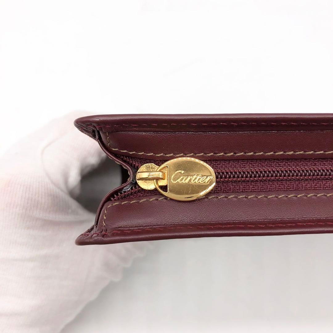 【未使用級 Cartier✨️箱 購入証明カード】 Paris レザー バッグ