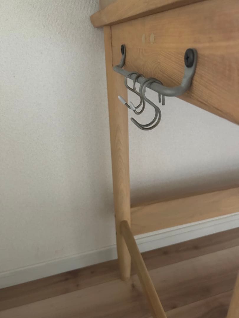 木製ナチュラルデザイン学習机　無垢材　ダーラナホース　北欧デザイン