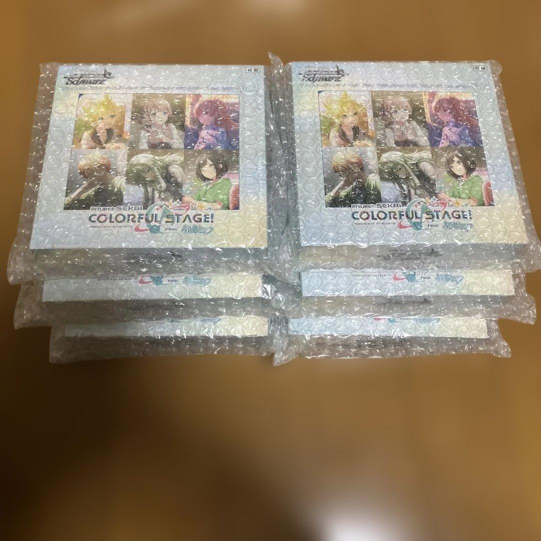 ヴァイスシュヴァルツ COLORFUL STAGE! feat初音ミク　6BOX