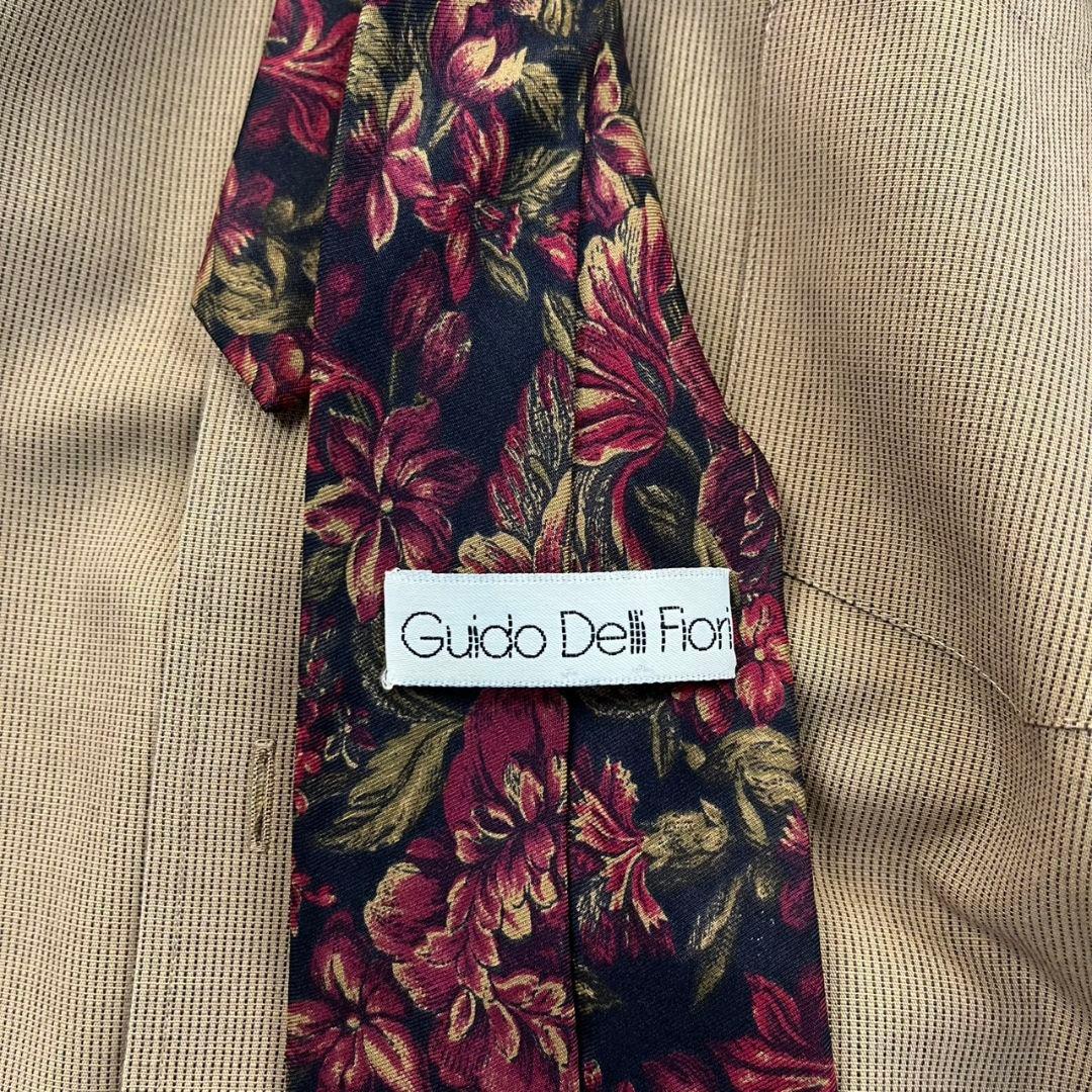 90s 豪華5点セットダンヒル生地 セットアップ スーツ シャツネクタイ ピンズ