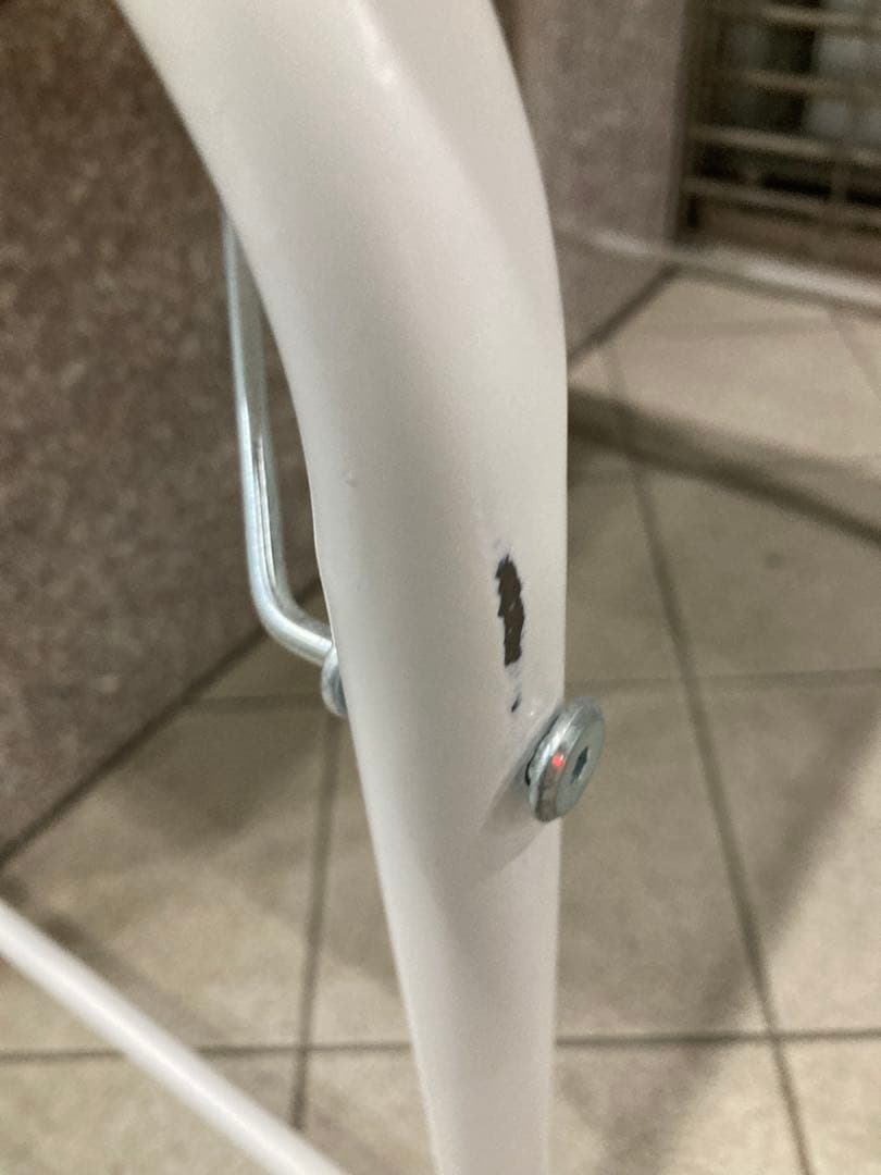 無印良品　折りたたみ　スチールパイプ　テーブル