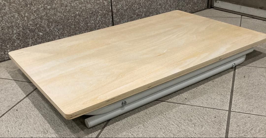 無印良品　折りたたみ　スチールパイプ　テーブル