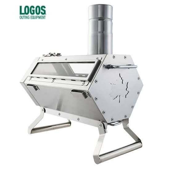 ロゴス六角薪だんろ＆追加煙突セット