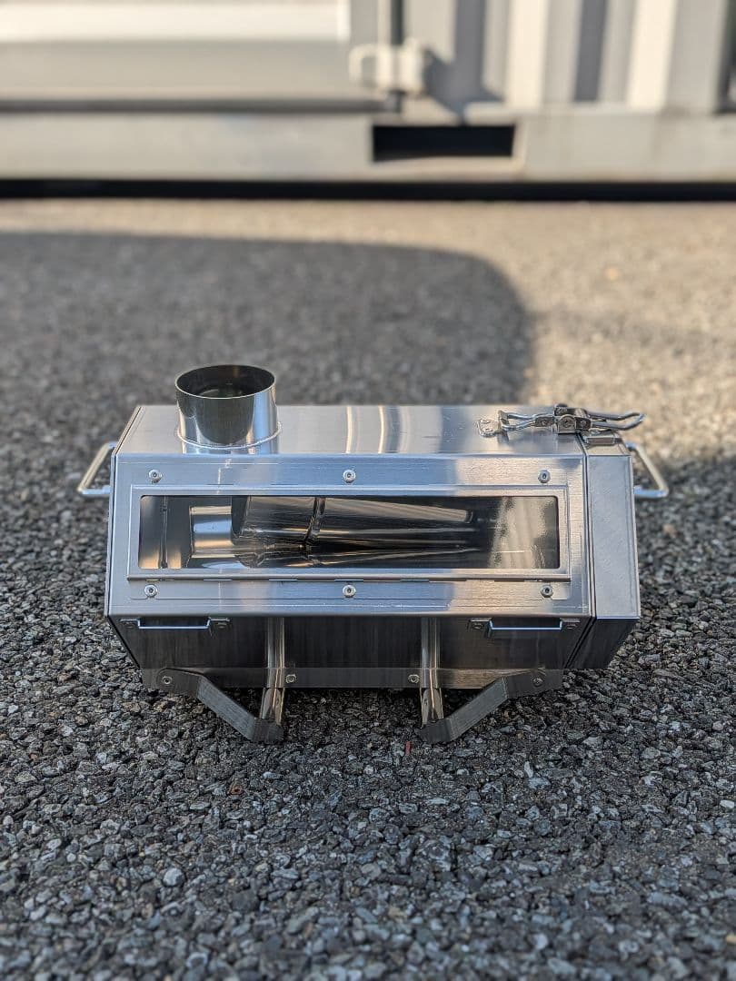 ロゴス六角薪だんろ＆追加煙突セット