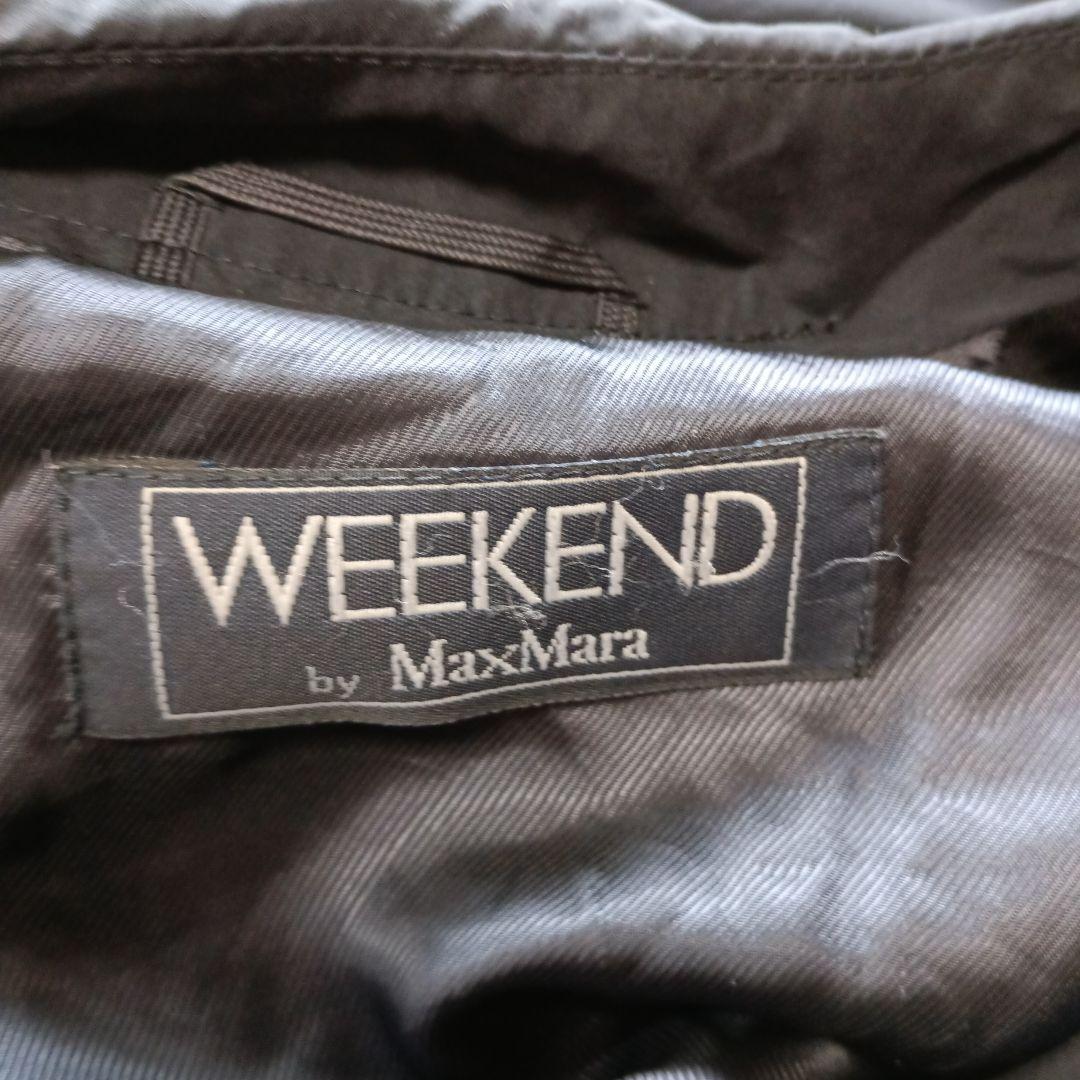 WEEKEND by MaxMara トレンチコート アウター 40 ネイビー