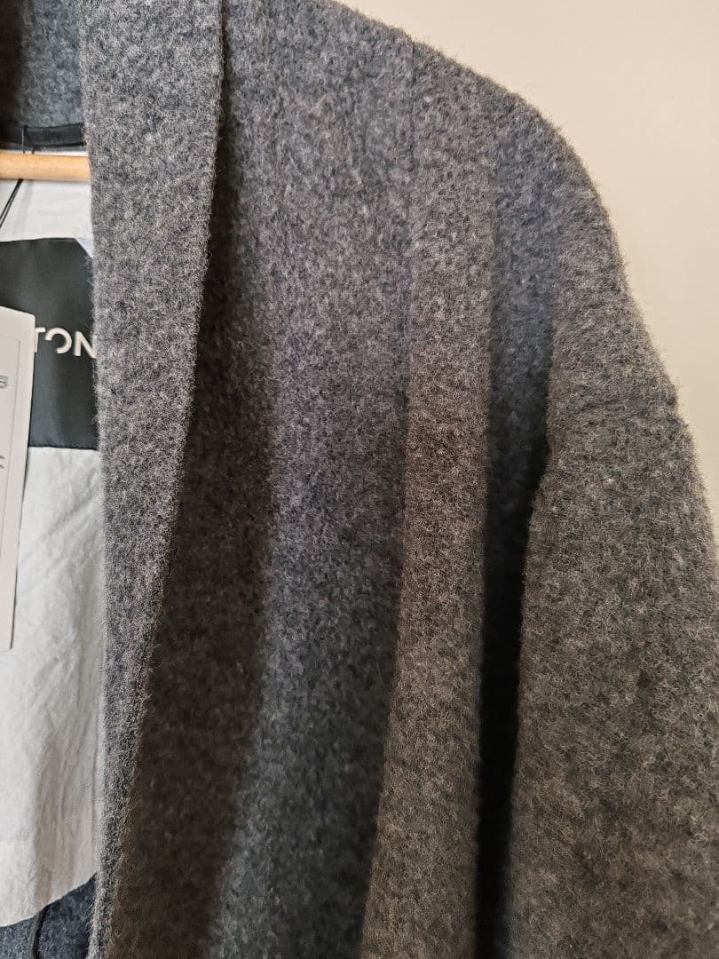 新品タグ付き ATON ユニセックス ローブコート