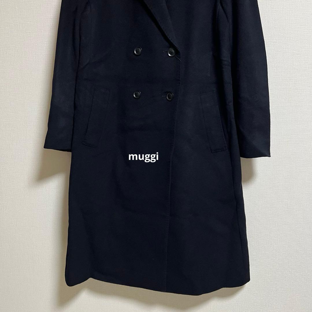 ポールスチュアート チェスターコート ダブルブレスト カシミヤ ウールコート 6