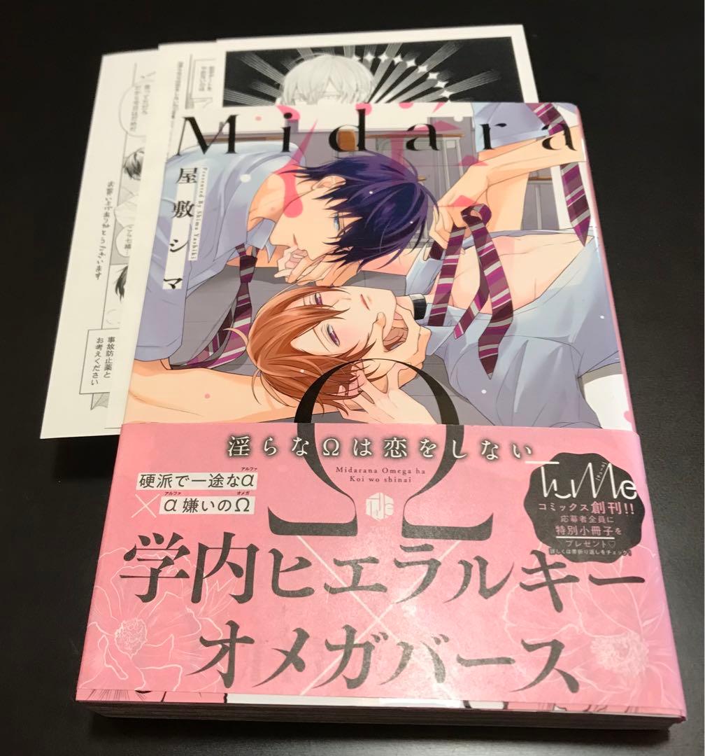 淫らなΩは恋をしない　特典　限定ペーパー