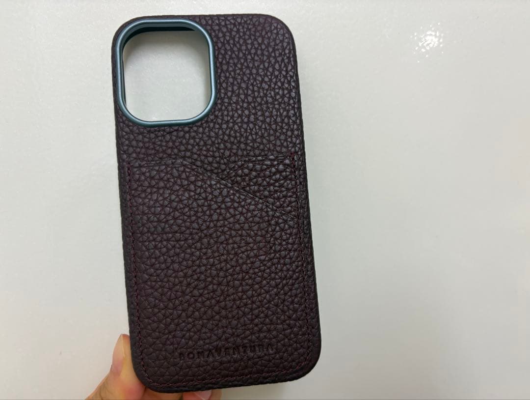 BONAVENTURA ボナベンチュラ iPhone16ケース 限定色 ボルドー