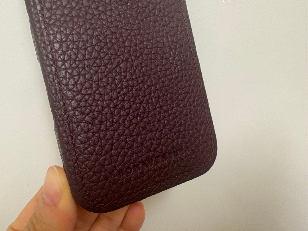 BONAVENTURA ボナベンチュラ iPhone16ケース 限定色 ボルドー