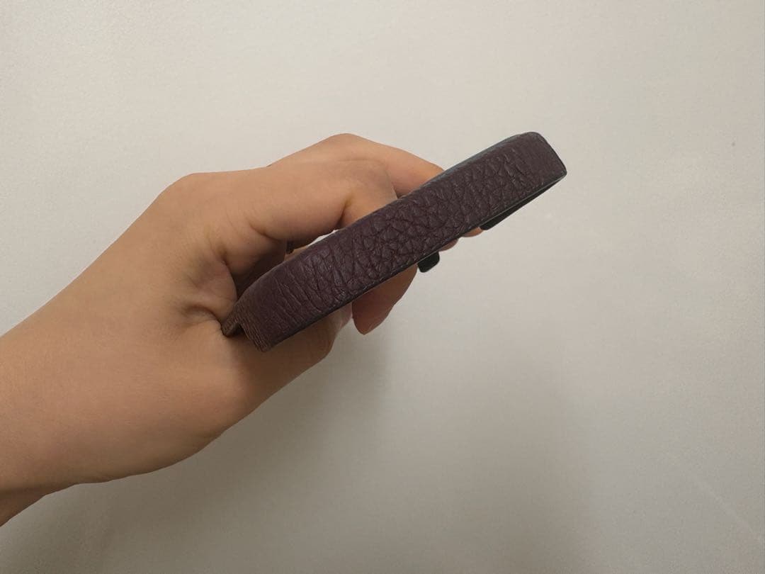 BONAVENTURA ボナベンチュラ iPhone16ケース 限定色 ボルドー