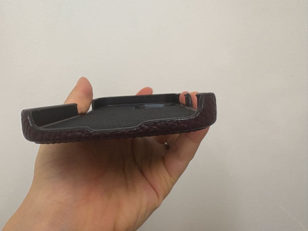 BONAVENTURA ボナベンチュラ iPhone16ケース 限定色 ボルドー