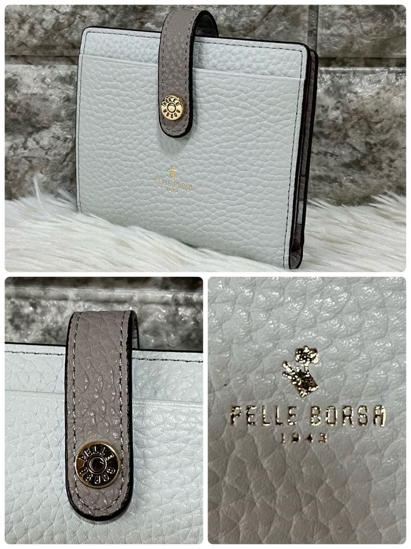 【新品未使用】ペレボルサ　4781 レネット　二つ折りカードケース　二つ折り財布