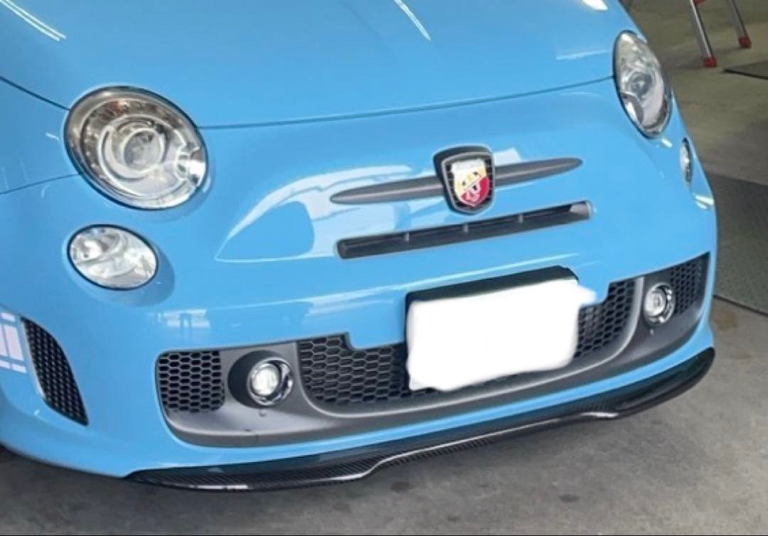 アバルト595(2014年式〜初期型) カーボンファイバーリップスポイラー