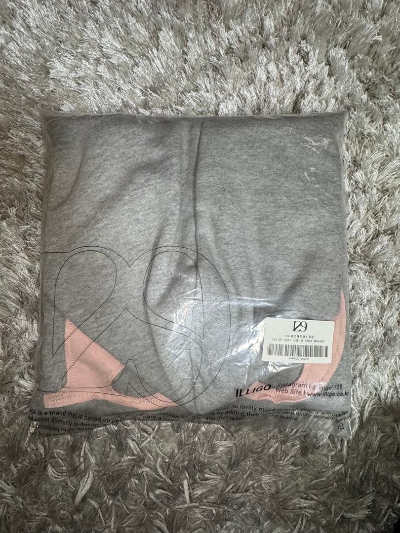 ILLIGO ジップアップパーカー グレー